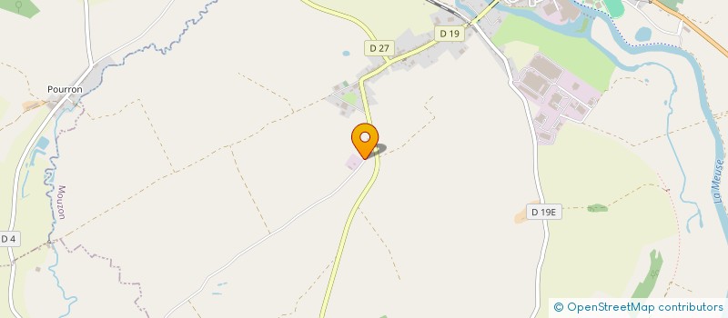 localisation de l'entreprise LES 4 VENTS à MOUZON