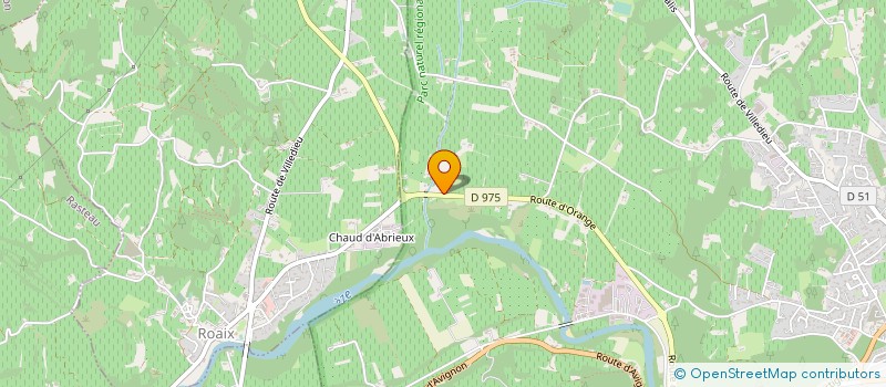 localisation de l'entreprise LES 4 VILLAGES SRBV  VAISON-LA-ROMAINE