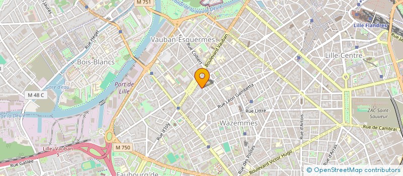 localisation de l'entreprise LES 400 COUPS à LILLE