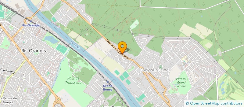 localisation de l'entreprise LES 41 COLLINES à SOISY-SUR-SEINE