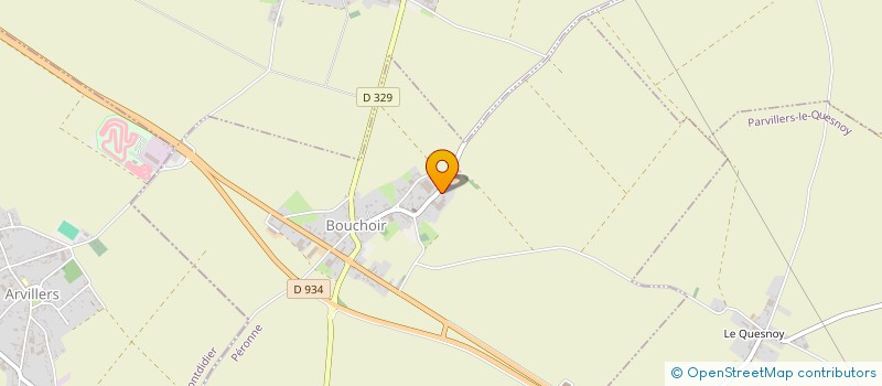 localisation de l'entreprise LES 4C  BOUCHOIR