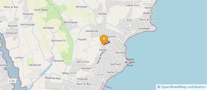 localisation de l'entreprise LES 4C  LOCTUDY