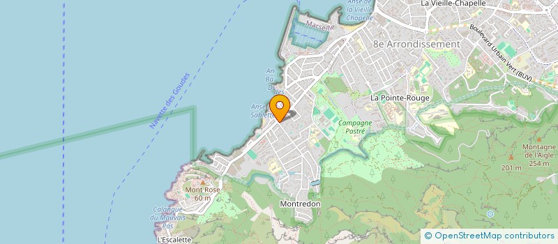 localisation de l'entreprise LES 4G EXPLOITATION à MARSEILLE