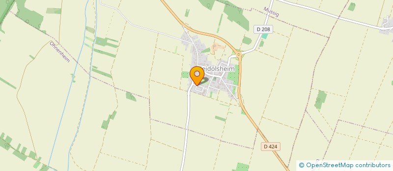 localisation de l'entreprise LES 4J  HEIDOLSHEIM