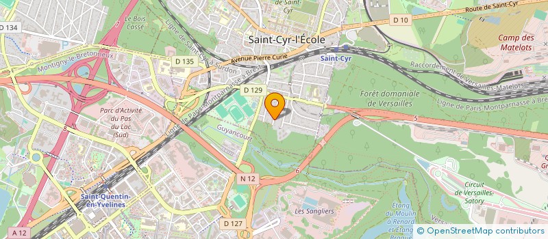 localisation de l'entreprise LES 4L DE LA REUSSITE à SAINT-CYR-L'ECOLE