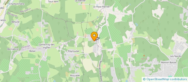 localisation de l'entreprise LES 4M. à BERGERAC