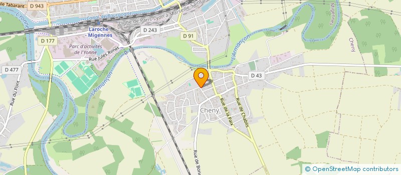 localisation de l'entreprise LES 4M  ORMOY