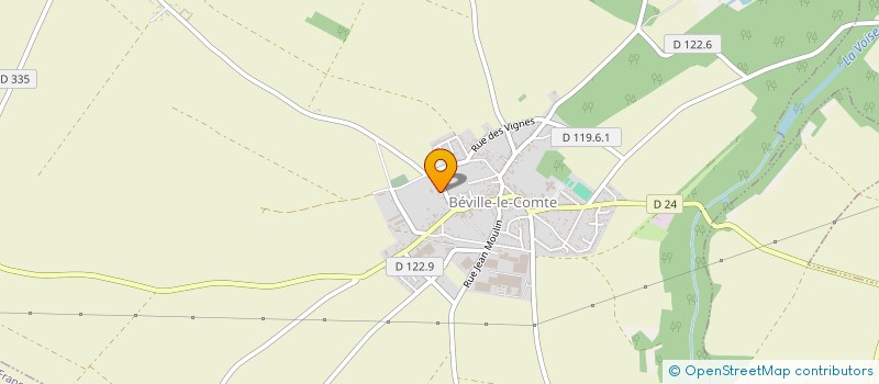 localisation de l'entreprise LES 4M à BEVILLE-LE-COMTE