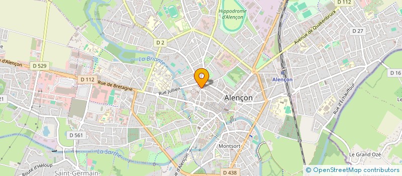 localisation de l'entreprise LES 4M à ISSOUDUN