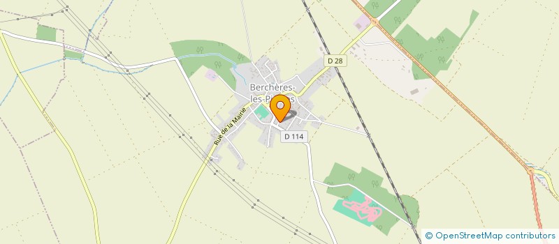 localisation de l'entreprise LES 4N à BERCHERES-LES-PIERRES