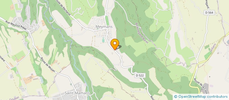 localisation de l'entreprise LES 4R  BEAUREGARD-BARET