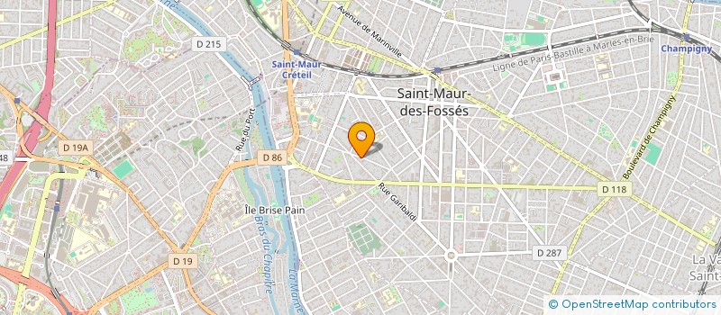 localisation de l'entreprise LES 4R à SAINT-MAUR-DES-FOSSES