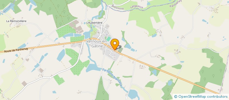 localisation de l'entreprise LES 5 AIG  MONCOUTANT-SUR-SEVRE