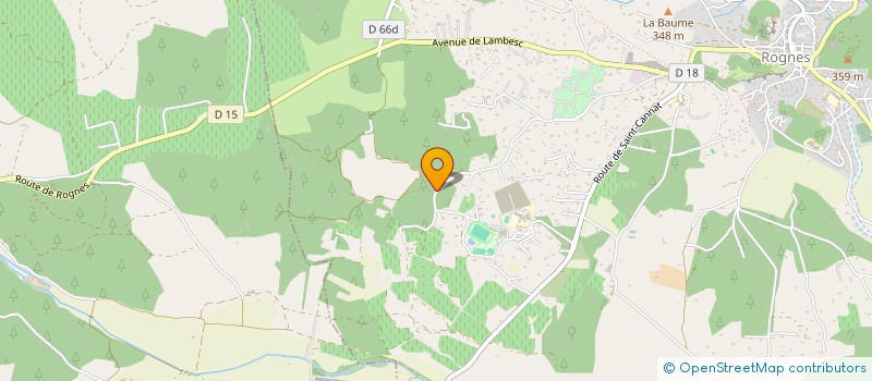 localisation de l'entreprise LES 5 AMAZONES  ROGNES