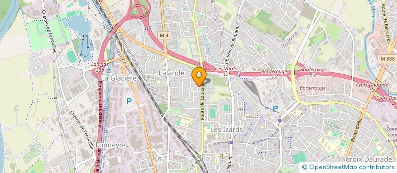 localisation de l'entreprise LES 5 B à TOULOUSE