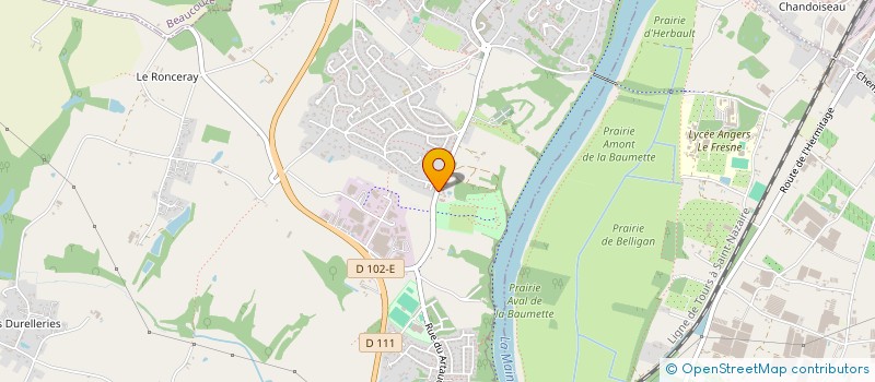 localisation de l'entreprise LES 5 C  BOUCHEMAINE