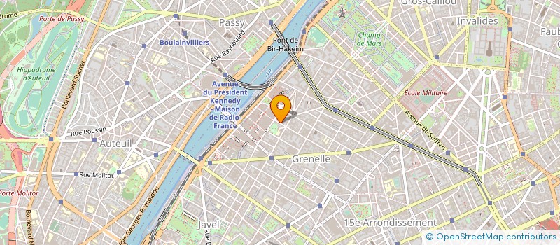 localisation de l'entreprise LES 5 C K à PARIS