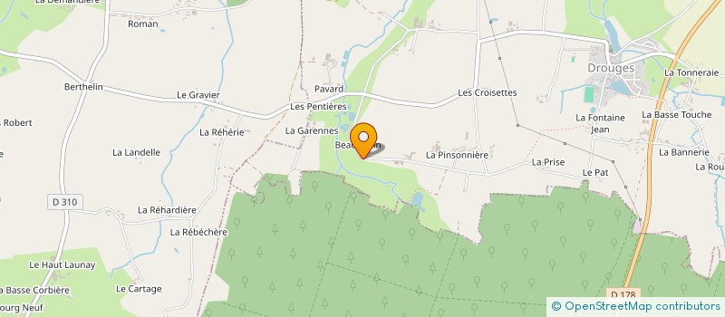 localisation de l'entreprise LES 5 FANTASTIQUES  DROUGES