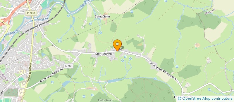 localisation de l'entreprise LES 5 FLECHE  BLANZY