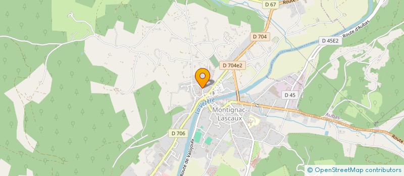 localisation de l'entreprise LES 5 H à MONTIGNAC-LASCAUX