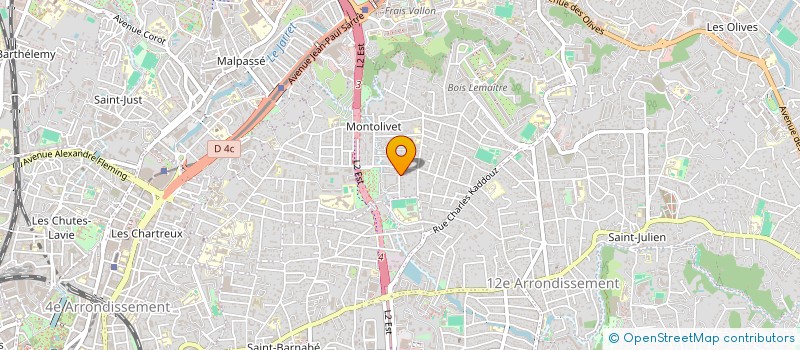 localisation de l'entreprise LES 5 LIONS à MARSEILLE