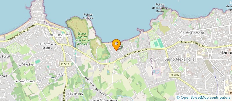 localisation de l'entreprise LES 5 M  SAINT-LUNAIRE