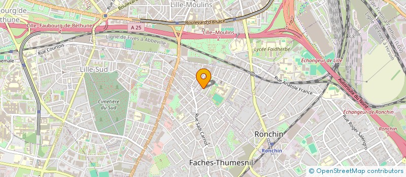 localisation de l'entreprise LES 5 MARMITES à LILLE