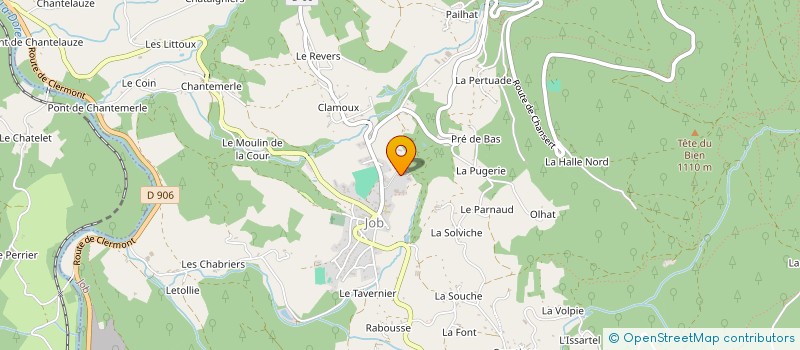 localisation de l'entreprise LES 5 PATTES  JOB