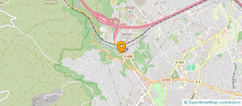 localisation de l'entreprise LES 5 SESLIYAN  LA CIOTAT