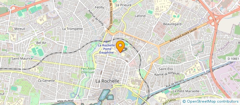 localisation de l'entreprise LES 5 SOEURS  LA ROCHELLE