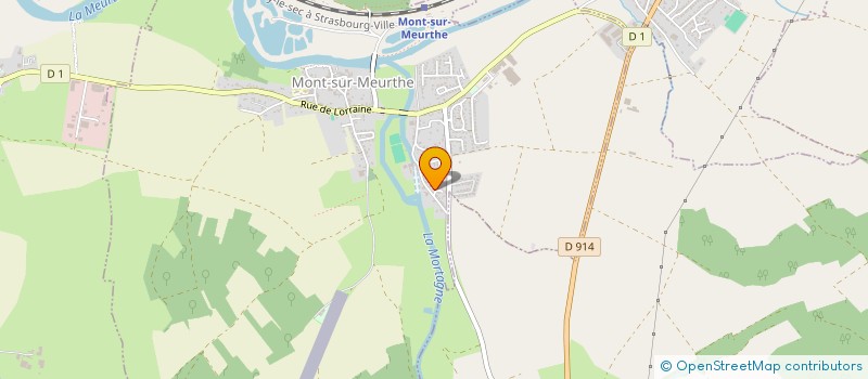 localisation de l'entreprise LES 5P  BLAINVILLE-SUR-L'EAU