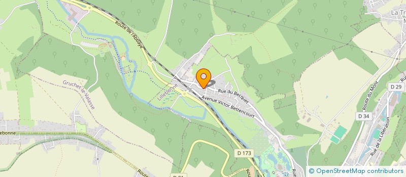 localisation de l'entreprise LES 5V  LILLEBONNE