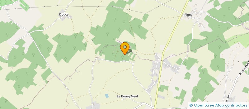 localisation de l'entreprise LES 6 COLOMBES  SAINT-MARTIN-LA-PALLU