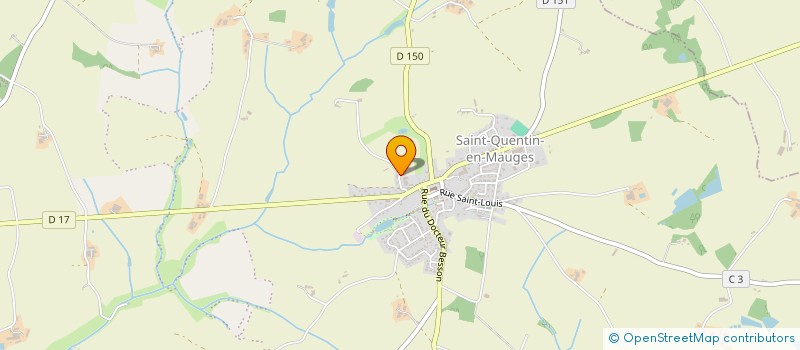 localisation de l'entreprise LES 6 GALLES à MONTREVAULT-SUR-EVRE
