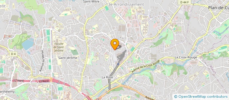 localisation de l'entreprise LES 6 MILHE à MARSEILLE
