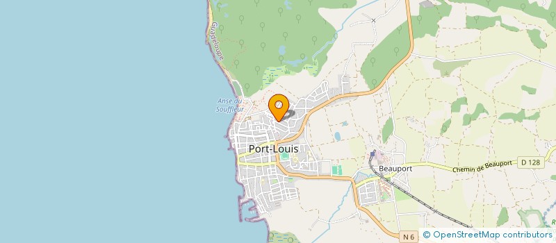 localisation de l'entreprise LES 6 P à PORT-LOUIS