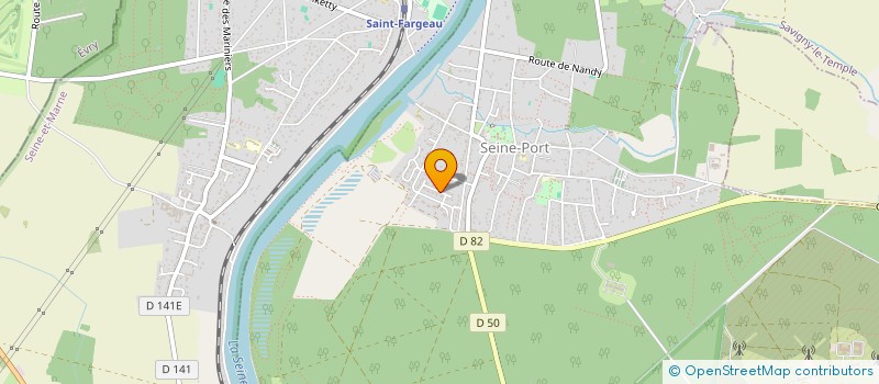 localisation de l'entreprise LES 6E  SEINE-PORT