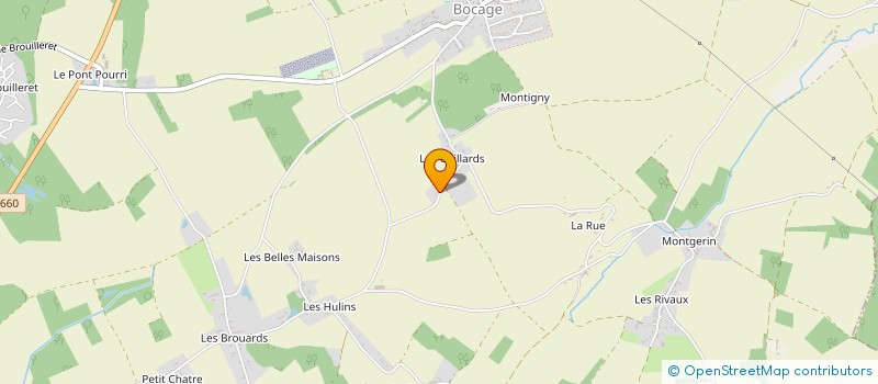 localisation de l'entreprise LES 6GAL  EGRISELLES-LE-BOCAGE