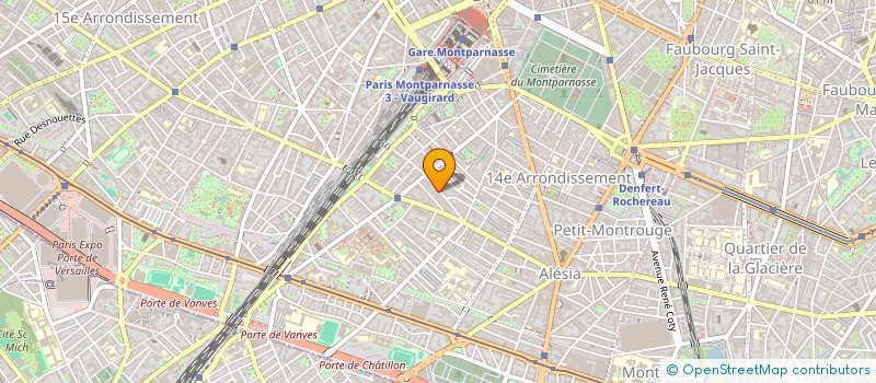 localisation de l'entreprise LES 7 BLAGUES PRODUCTIONS  PARIS