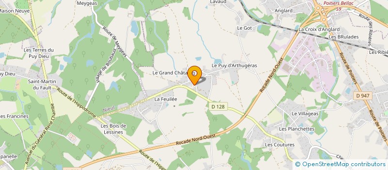 localisation de l'entreprise LES 7 EPIS à COUZEIX