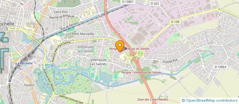 localisation de l'entreprise LES 7 GALIONS à LA ROCHELLE