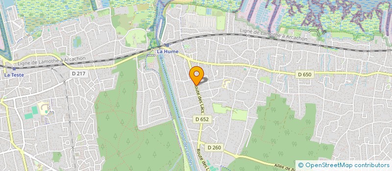 localisation de l'entreprise LES 7 PORTS  GUJAN-MESTRAS