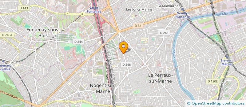 localisation de l'entreprise LES 7 SOURCES CONSEILS à LE PERREUX-SUR-MARNE
