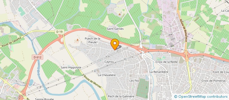 localisation de l'entreprise LES 9 ECLUSES à BEZIERS