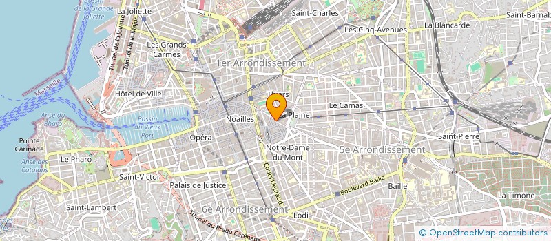 localisation de l'entreprise LES 9 MAGES à MARSEILLE