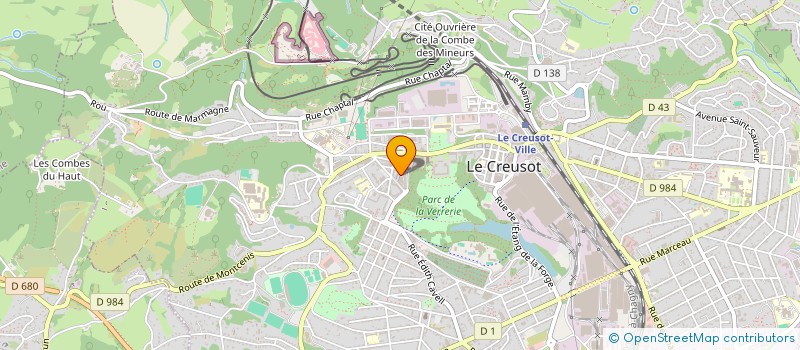 localisation de l'entreprise LES 9 NEKOTAKUS  LE CREUSOT