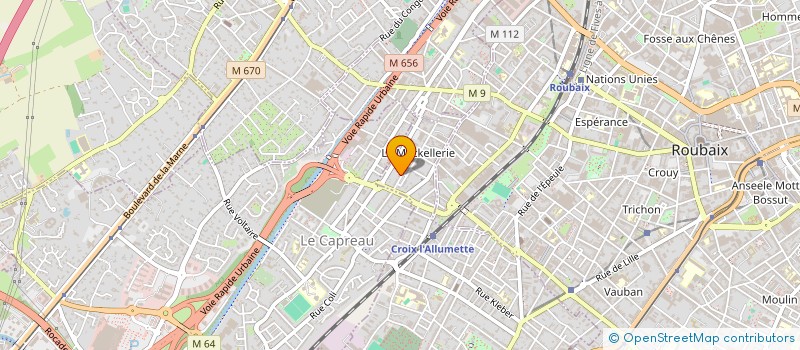 localisation de l'entreprise LES 95 OLIVIERS à CROIX