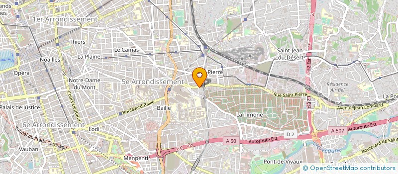 localisation de l'entreprise LES 9S BRASSERIE à MARSEILLE