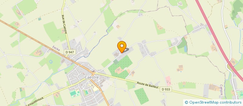 localisation de l'entreprise LES A.C.P.G-C.A.T.M. & T.O.E. VEUVES D'ADHERENTS ET SYMPATHISANTS DE CAESTRE  CAESTRE