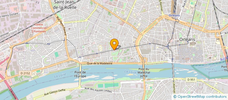 localisation de l'entreprise LES A'LIEES à ORLEANS